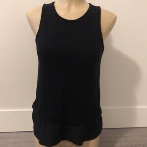 Jcrew layer look sleeveless top